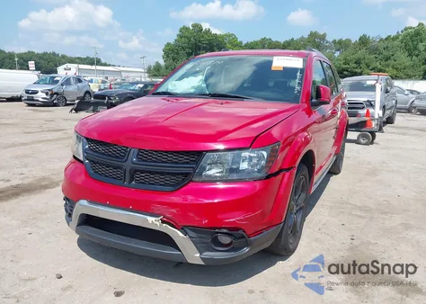 2018 Dodge Journey Crossroad Awd from USA, damaged, VIN 3C4PDDGG9JT364533
